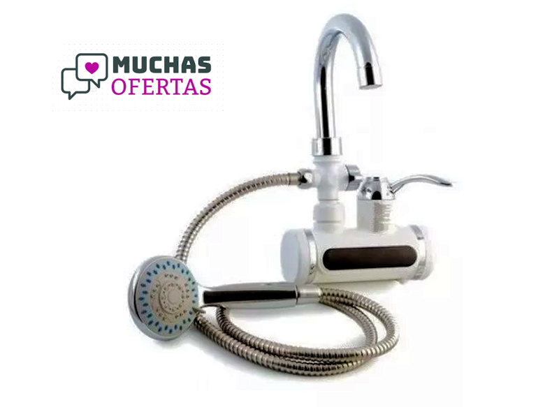 Llave Agua Caliente Eléctrico 220v Ducha Calentador Grifo